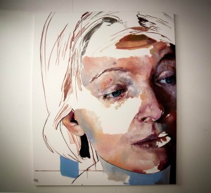 INTIMITA / INTIMACY / 2015 / olej, plátno / oil, canvas / 180x150 cm